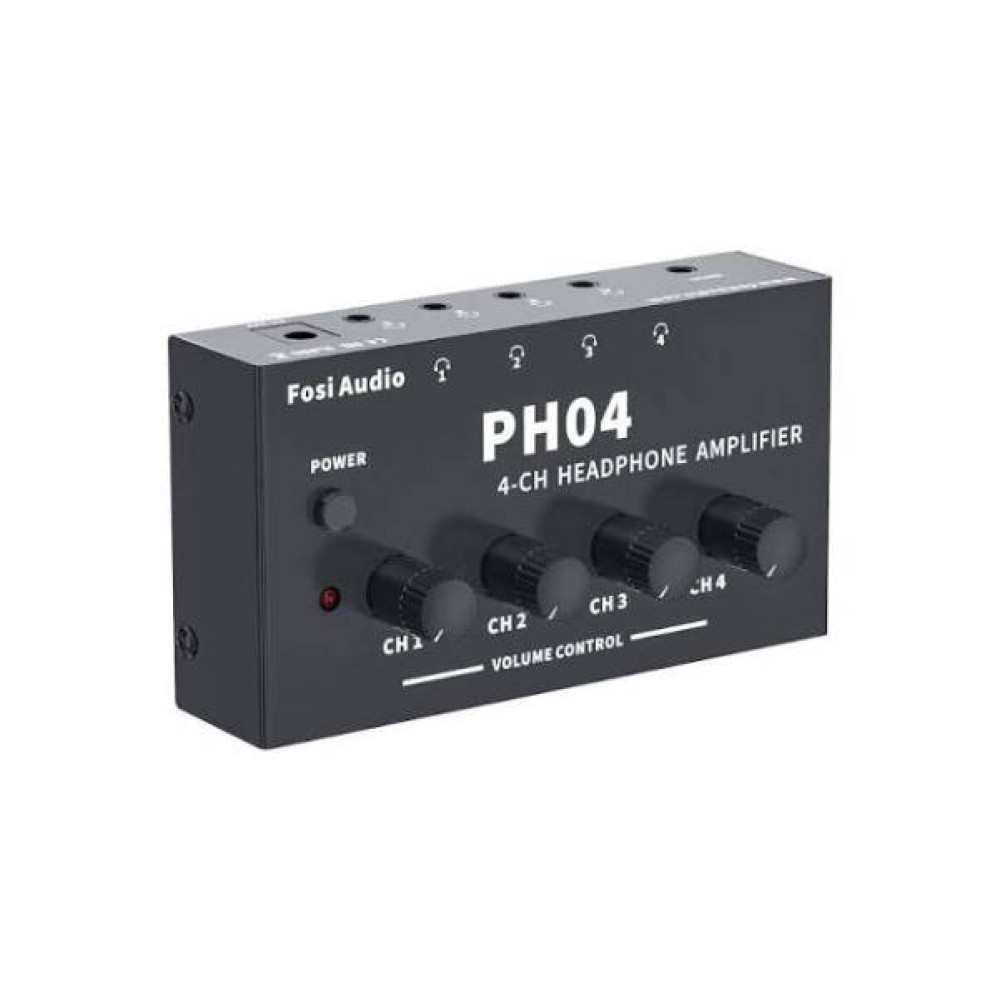 Fosi Audio PH04 4 Channel Headphone Amplifier