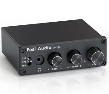 Fosi Audio Q4 Desktop DAC Headphone Amplifier