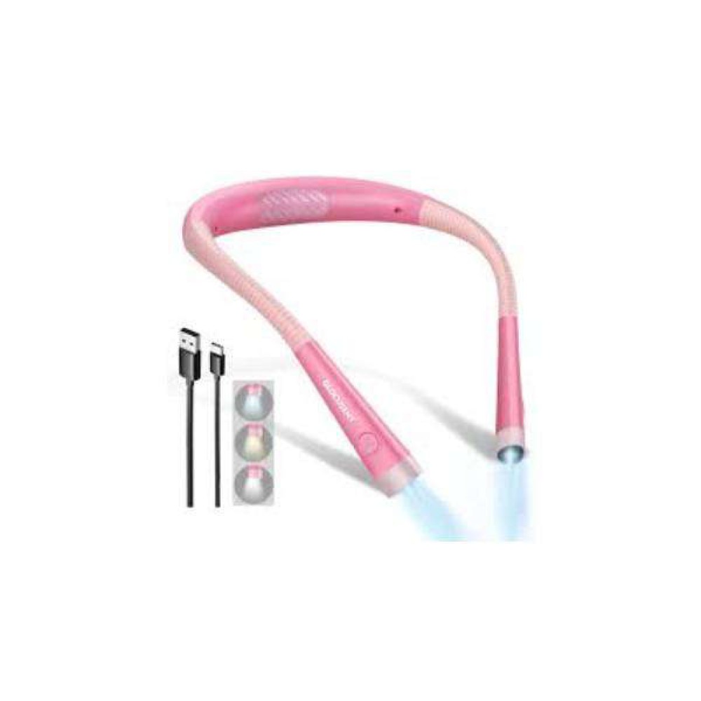 Glocusent Upgraded Rechargeable Neck Reading Light