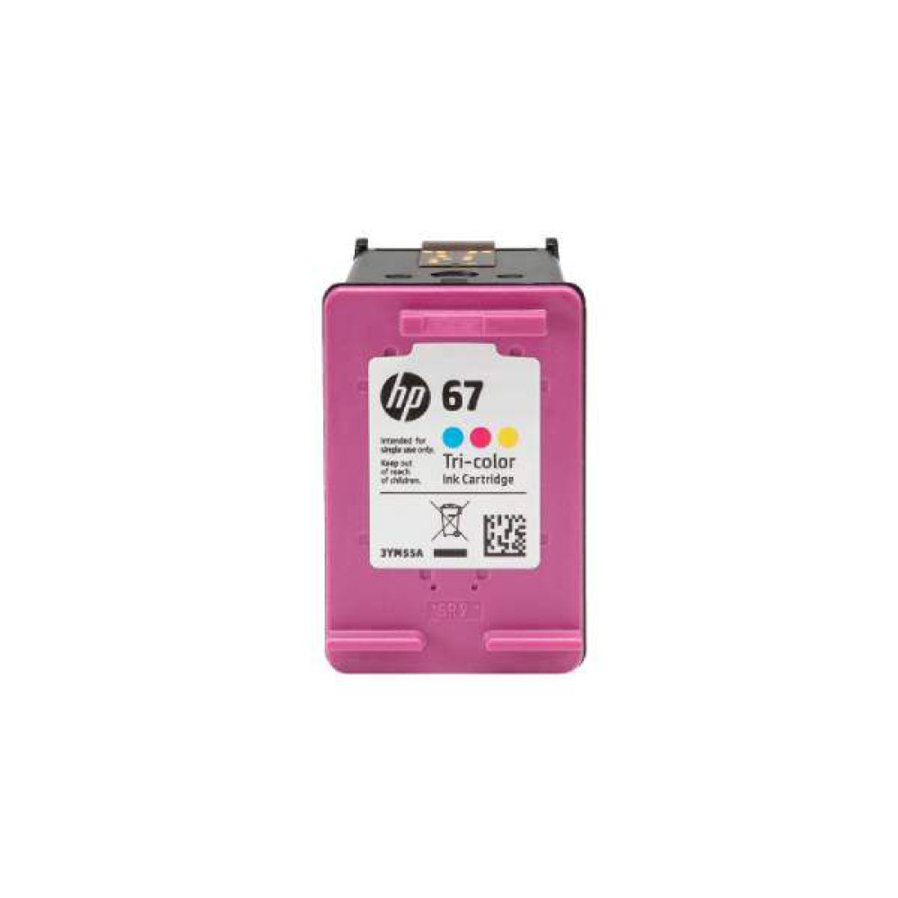 HP 3YM55AA Cartridge 67 Tri color Ink