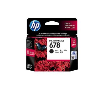 HP CZ107AA Cartridge 678 Black Ink