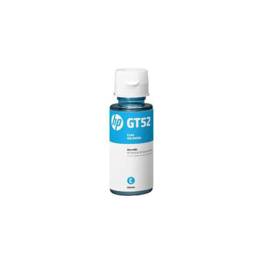 HP GT52 70ml Cyan Original Ink Bottle(M0H54AA)