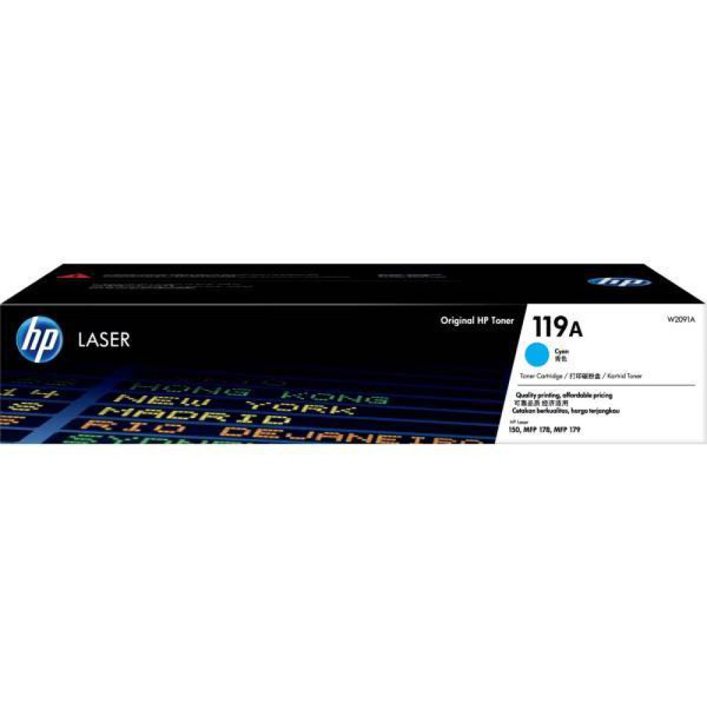 HP W2091A cyan 119A original cartridge