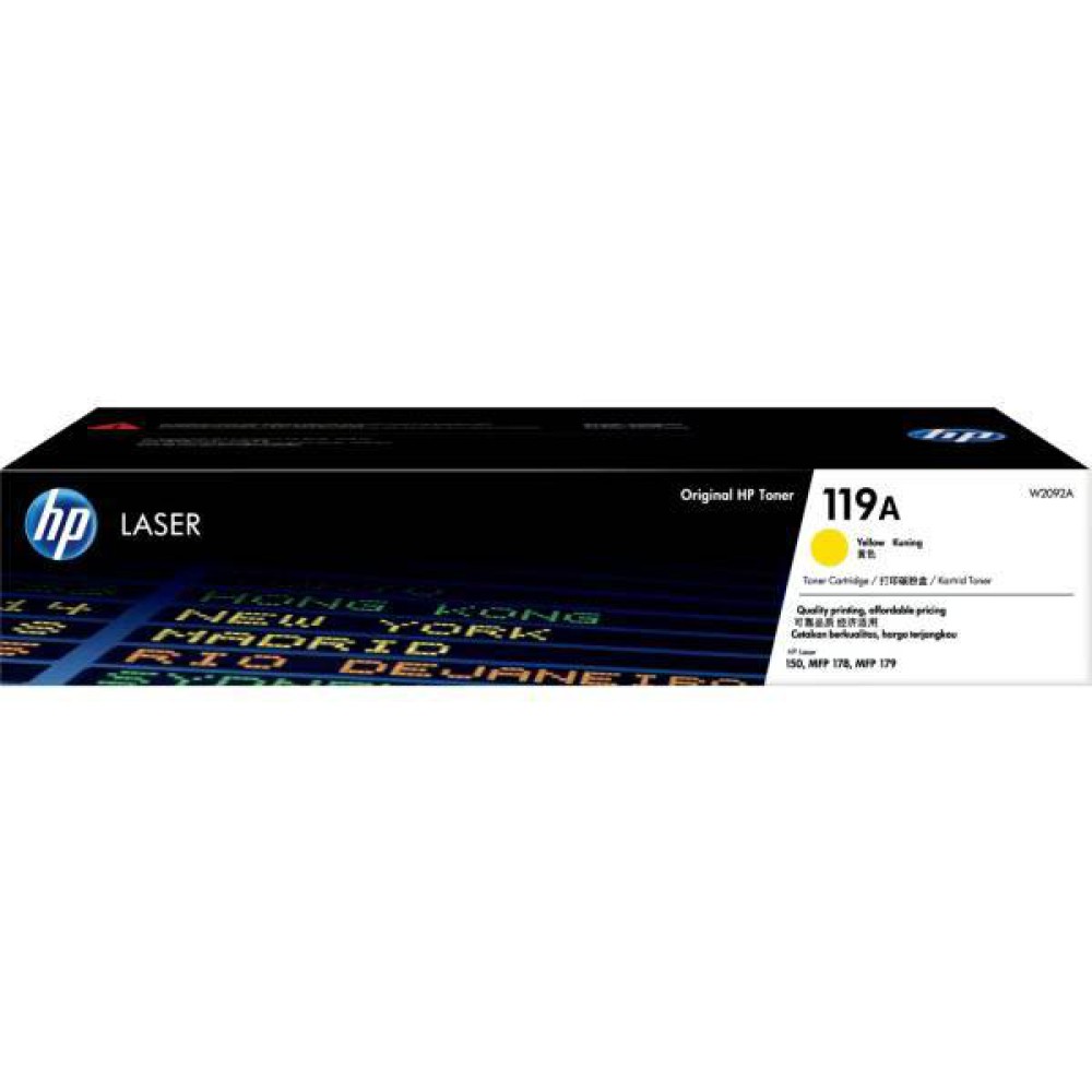 HP W2092A Yellow 119A Original cartridge
