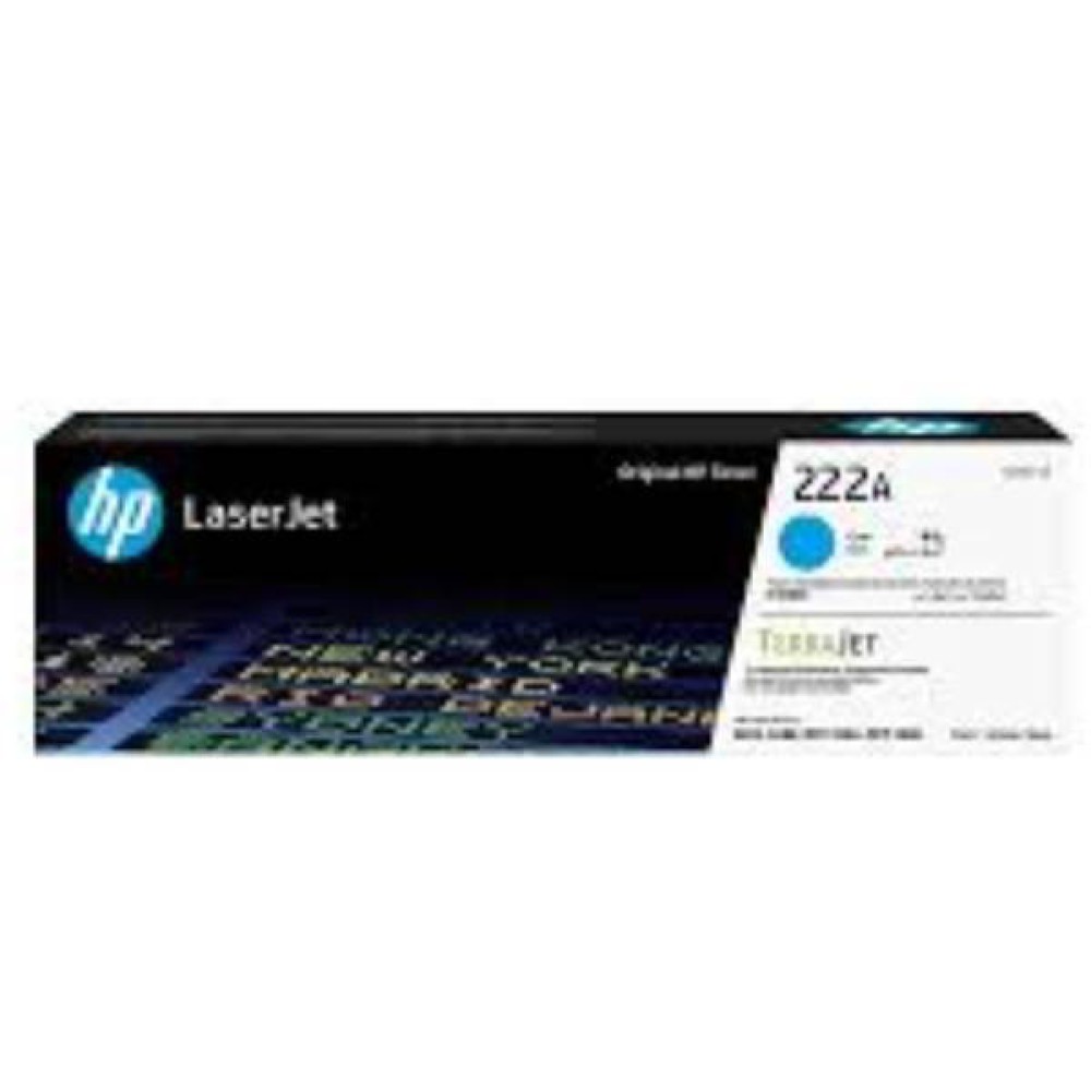 HP W2221A Cyan 222A original cartridge