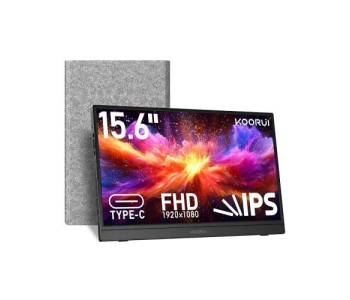 KOORUI E1512A 15.6 Inch FHD Portable Monitor