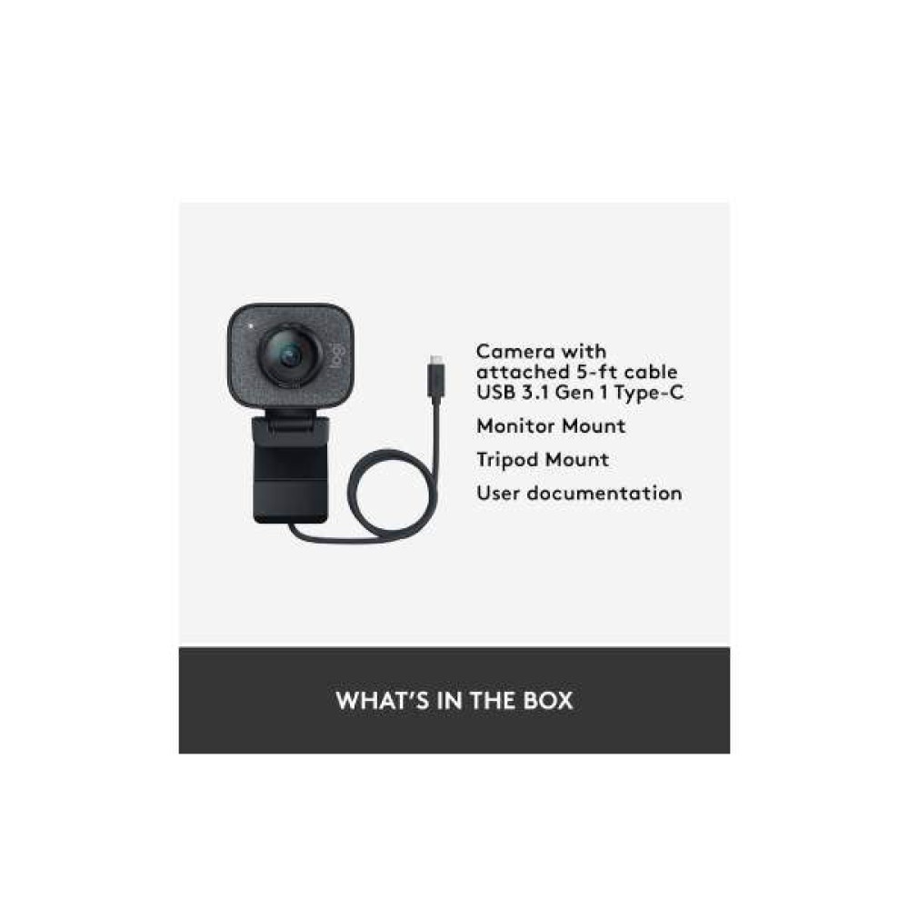 Logitech StreamCam Black