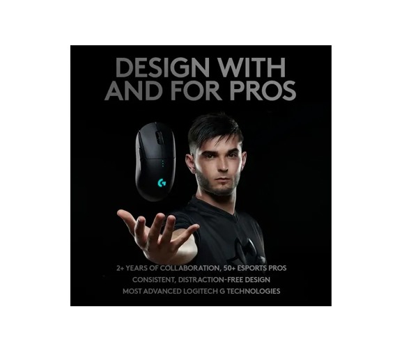 Logitech G PRO Wireless Gaming Mouse Black Logitech G PRO Wireless Gaming Mouse Black