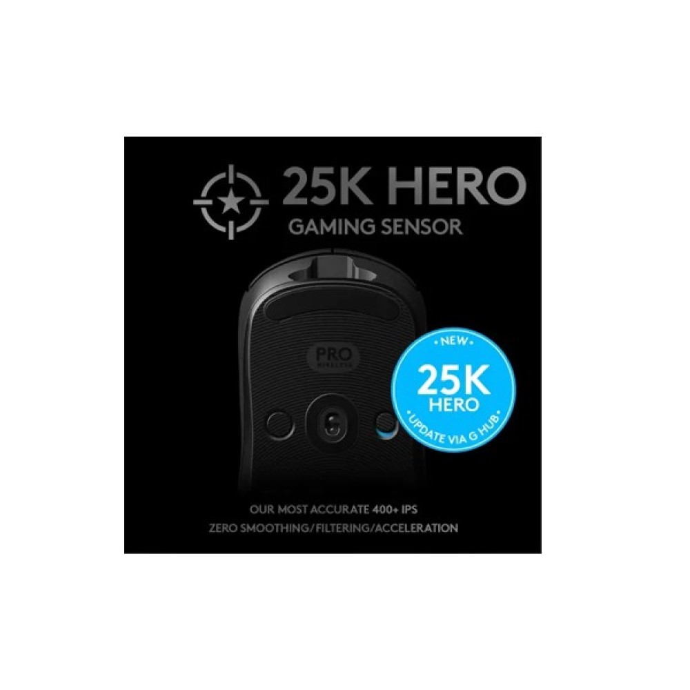 Logitech G PRO Wireless Gaming Mouse Black Logitech G PRO Wireless Gaming Mouse Black