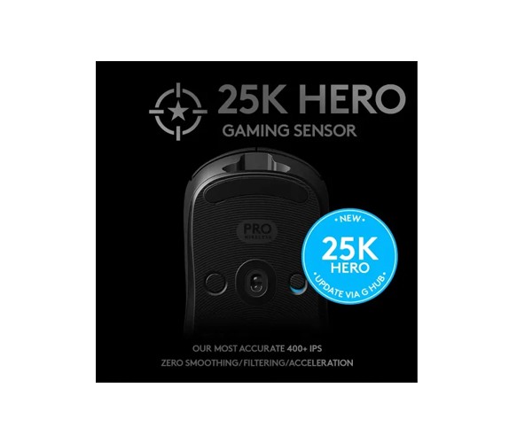 Logitech G PRO Wireless Gaming Mouse Black Logitech G PRO Wireless Gaming Mouse Black