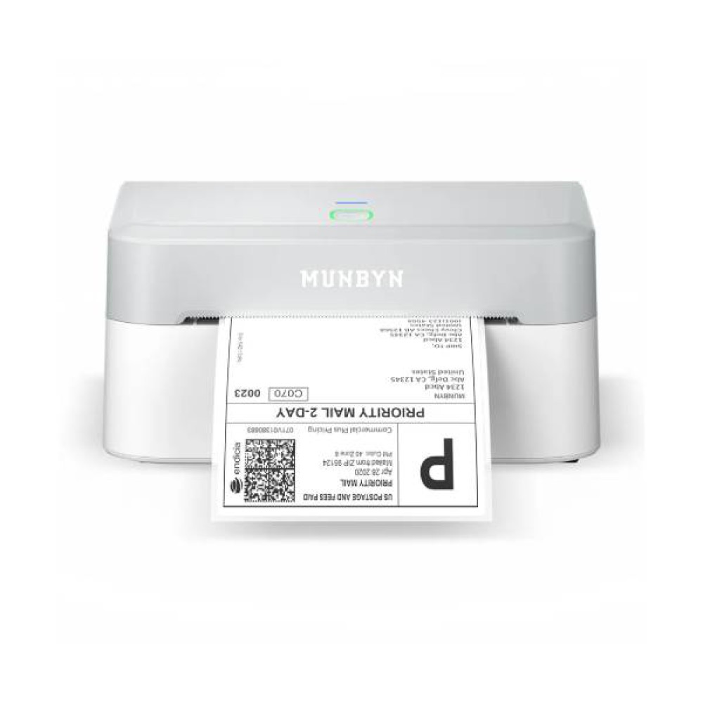 MUNBYN RW 403B Bluetooth Thermal Label Printer