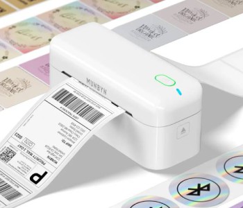 MUNBYN RW 402B Bluetooth Thermal Label Printer