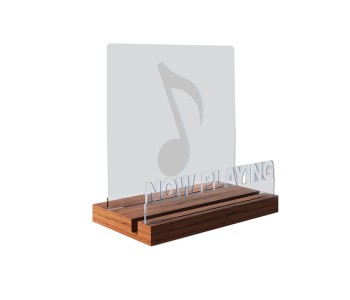 Light up Now Playing Vinyl Record Stand