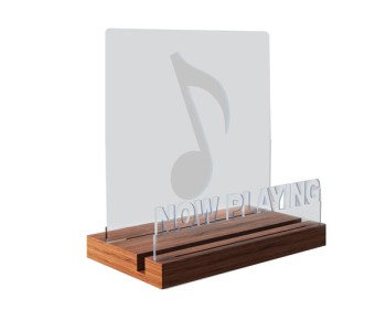 Light up Now Playing Vinyl Record Stand