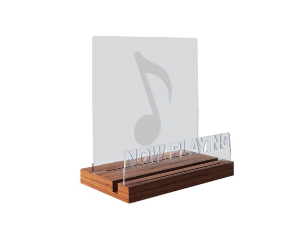Light up Now Playing Vinyl Record Stand