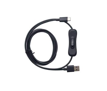 OBSBOT USB A to USB C Data Power Cable with ON/OFF Switch