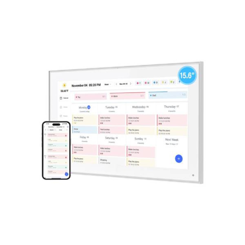 Whale Framely ZN-CDF1506 15.6 inch Digital Calendar