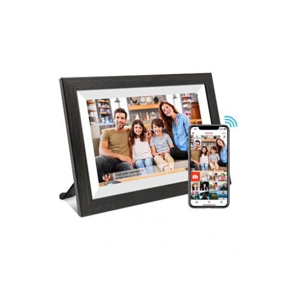 SSA ZN-DP1002F 10.1 Inch WiFi Digital Photo Frame (Wooden)