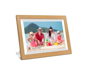 SSA ZN-DP1002F 10.1 Inch WiFi Digital Photo Frame (Wooden)
