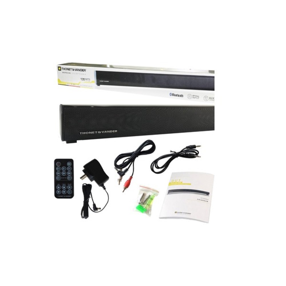 Thonet & Vander Gut Black Soundbar