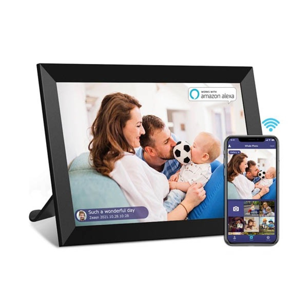 Frameo ZN-DP1002A Wifi Digital Photo Frame 10.1 inch Work with Alexa Voice Control Frameo ZN-DP1002A Wifi Digital Photo Frame 10.1 inch Work with Alexa Voice Control