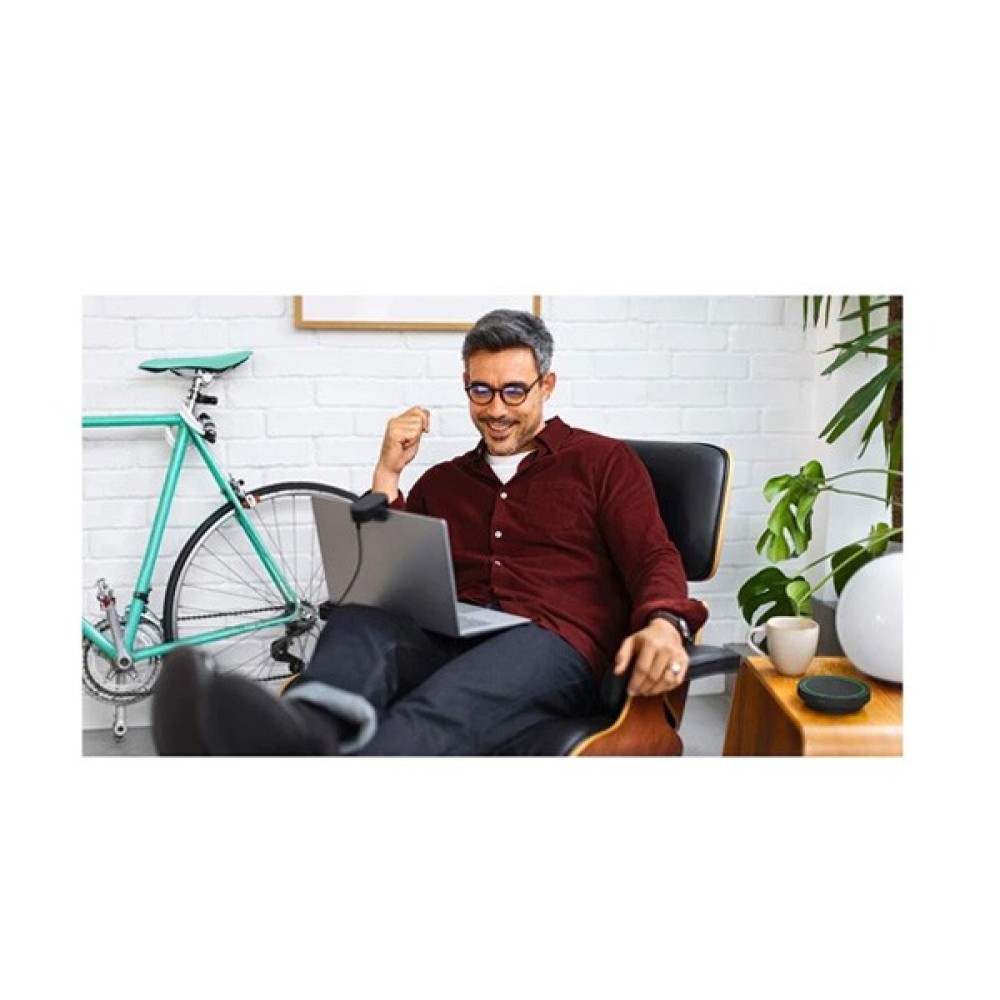 Jabra Speak2 55 Bluetooth or USB Portable Black Speakerphone