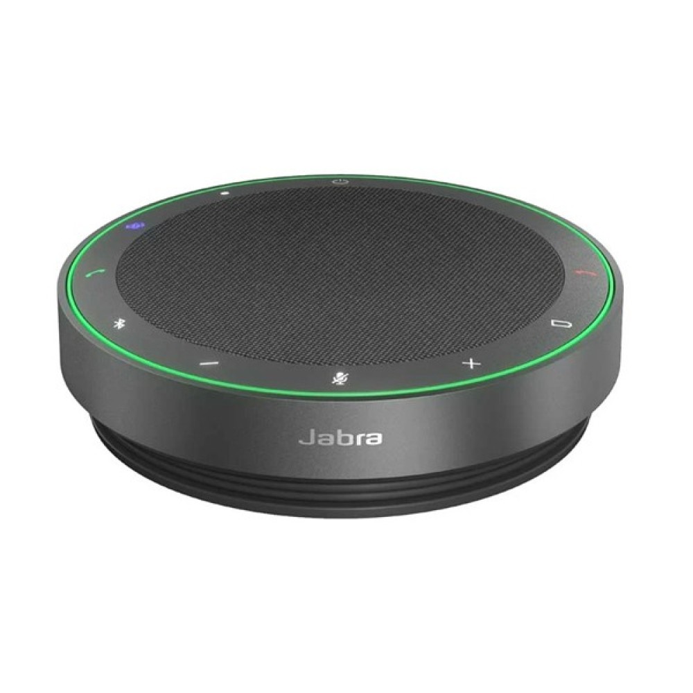 Jabra Speak2 75 Bluetooth or USB Portable Dark Grey Speakerphone with USB-C Bluetooth Adapter Jabra Speak2 75 Bluetooth or USB Portable Dark Grey Speakerphone with USB-C Bluetooth Adapter