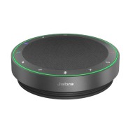 Jabra Speak2 75 Bluetooth or USB Portable Dark Grey Speakerphone with USB-C Bluetooth Adapter