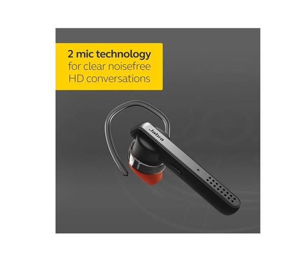 Jabra Talk 45 Bluetooth Black & Silver Mono Headset