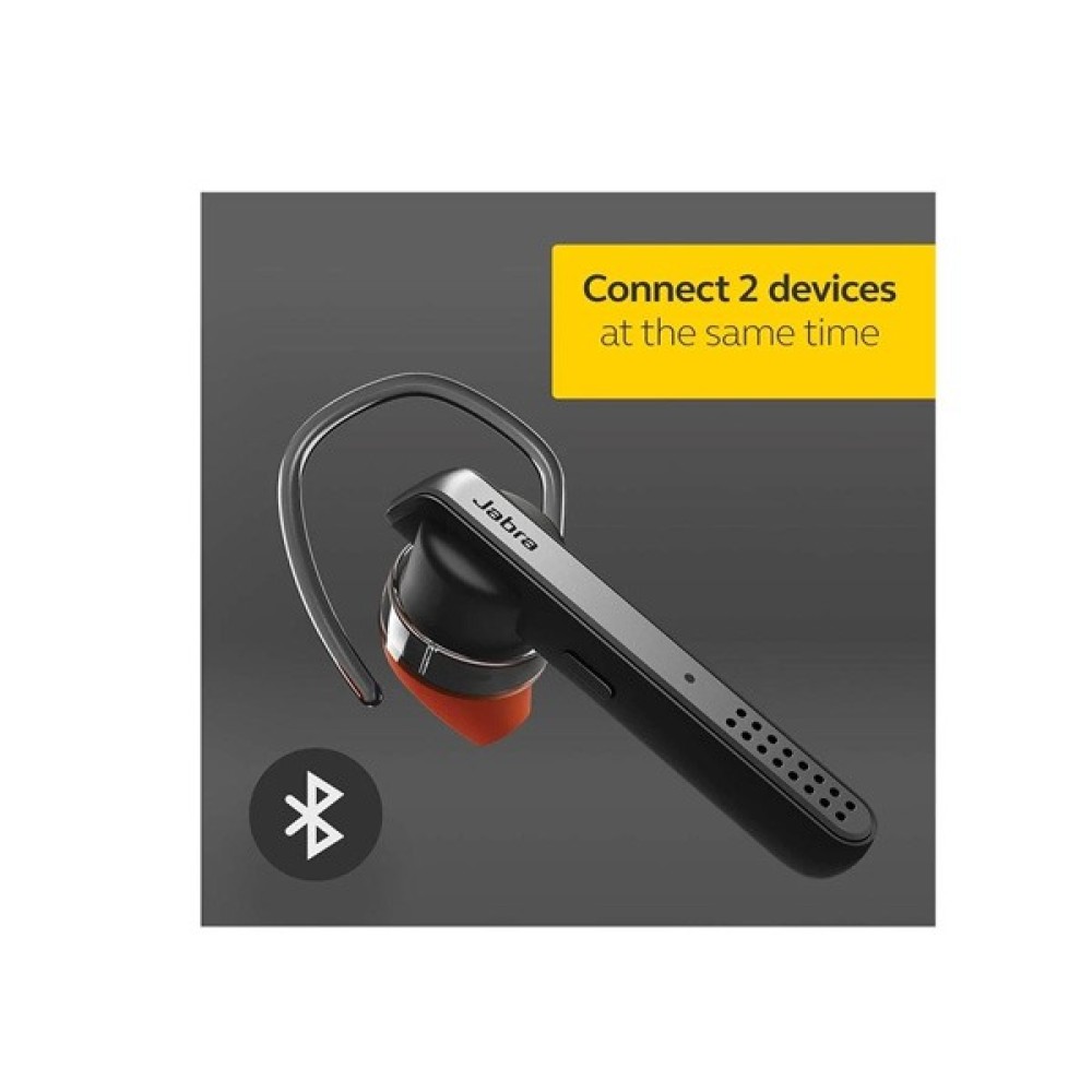 Jabra Talk 45 Bluetooth Black & Silver Mono Headset