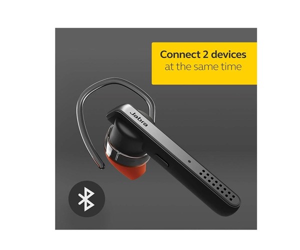 Jabra Talk 45 Bluetooth Black & Silver Mono Headset