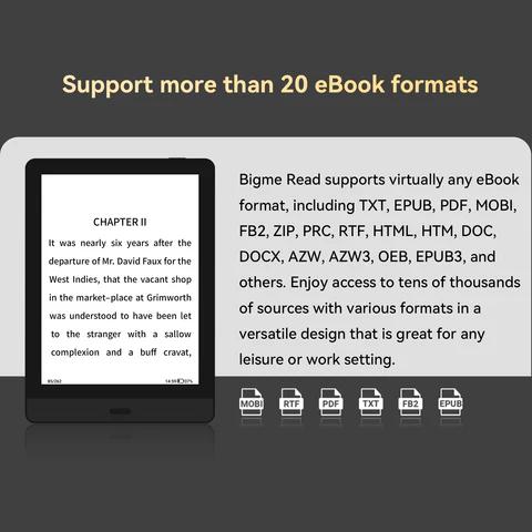 Bigme Read 6 Inch eReader Price in Bangladesh | Multimedia Kingdom