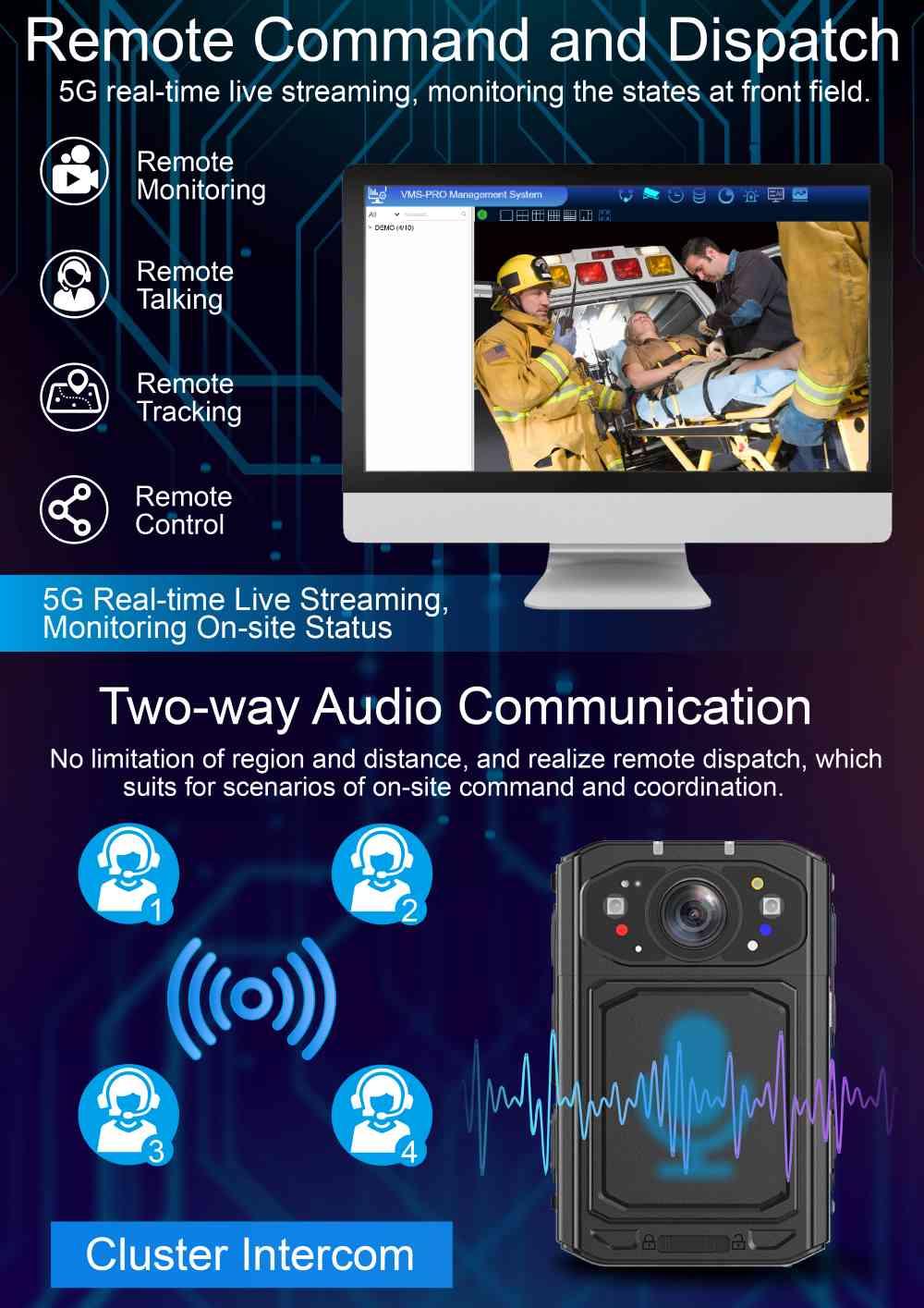 CammPro C6 Android 5G Body Camera Best Price In Bangladesh