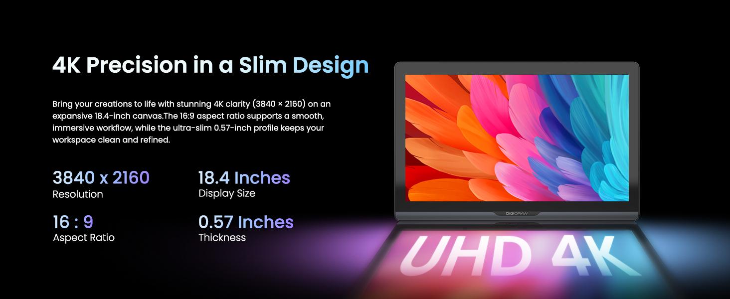 DIGIDRAW Turing Pro 19 Touch Best Price in Bangladesh || Multimedia Kingdom
