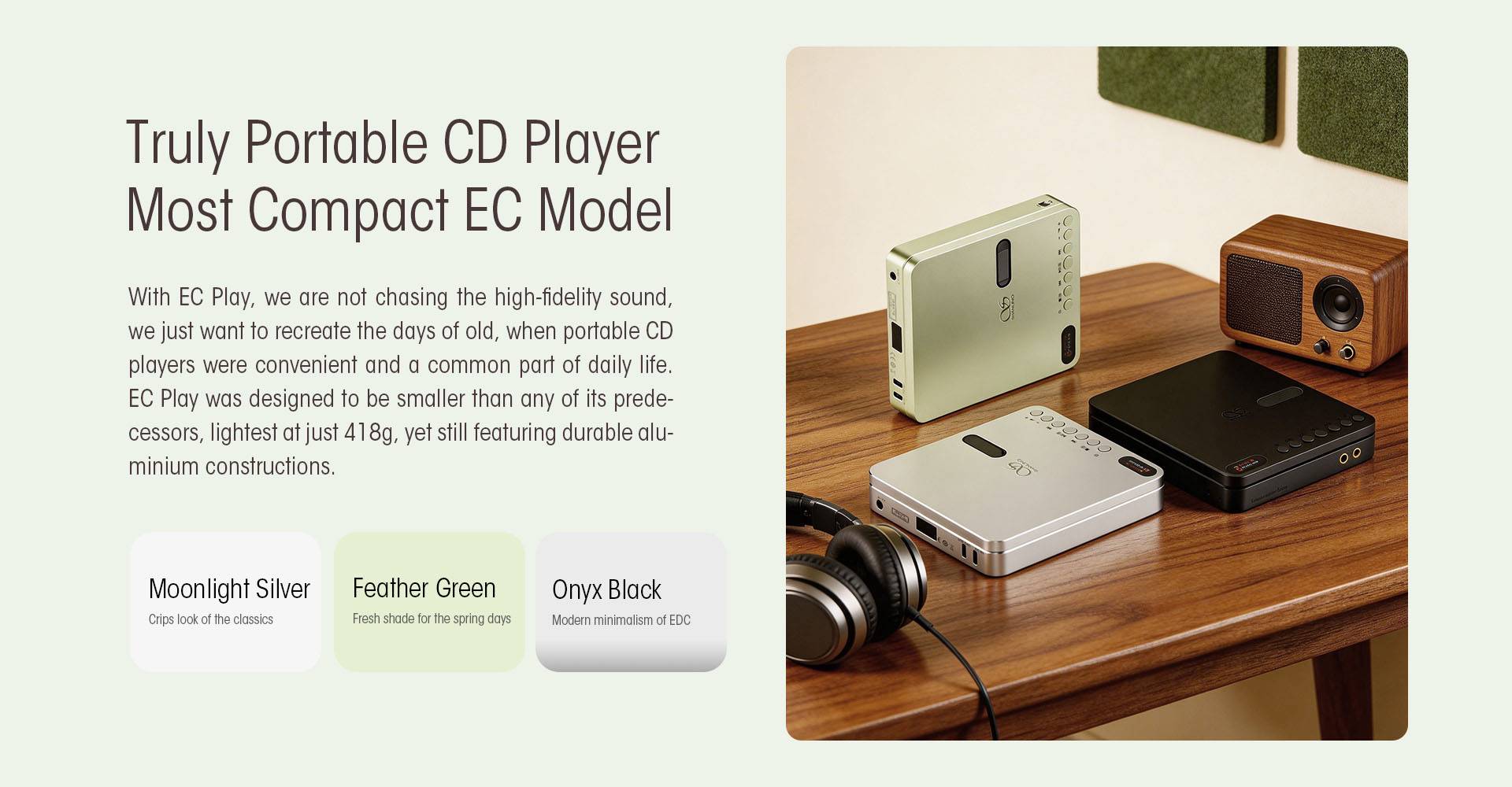 SHANLING EC Play Portable HiFi CD Player